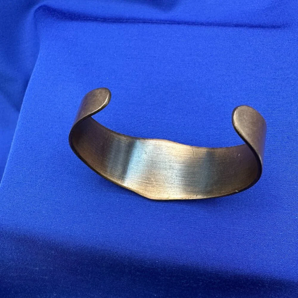 Southwest Copper “4 Elements” Cuff Bracelet - Picture 10 of 14
